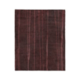 Felix Bleach Dye Burgandy in Medium (50" x 60") Size