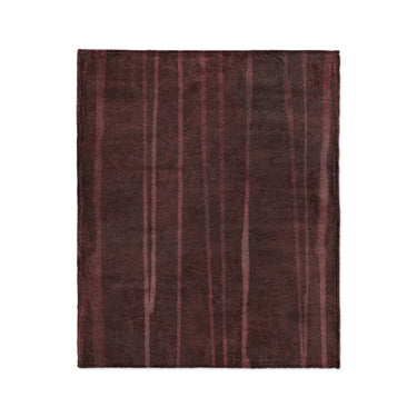 Felix Bleach Dye Burgandy in Medium (50" x 60") Size