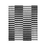 Spectra Black & White in Medium (50" x 60") Size