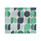 Otto Turquoise in Medium (50" x 60") Size