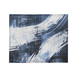 Emil Navy Blue in Medium (50" x 60") Size