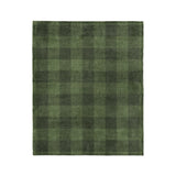 Buffalo Plaid Dark Olive in Medium (50" x 60") Size