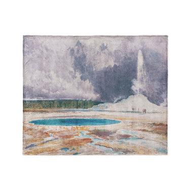 Castle Geyser by Thomas Moran in Medium (50" x 60") Size