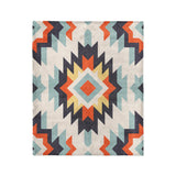 Dakota Blue & Orange in Medium (50" x 60") Size