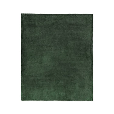 Keanu Watercolor Dark Green Ombre in Medium (50" x 60") Size