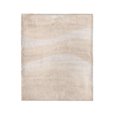 Sinuous Ivory Monochrome in Medium (50" x 60") Size