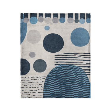 Charl Blue in Medium (50" x 60") Size