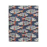 Tribal Fish in Medium (50" x 60") Size