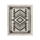 Reyno Black & Ivory in Medium (50" x 60") Size