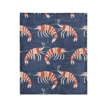 Tribal Prawns in Medium (50" x 60") Size