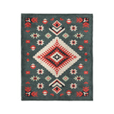Solano Sage & Terracotta in Medium (50" x 60") Size