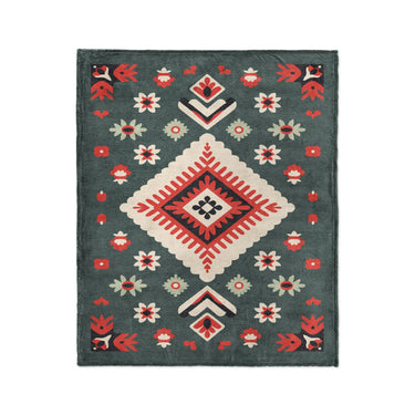 Solano Sage & Terracotta in Medium (50" x 60") Size