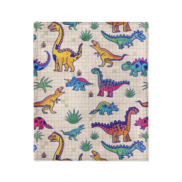 Doodle Dinos in Medium (50" x 60") Size