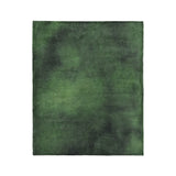 Andromeda Watercolor Navy & Kelly Green in Medium (50" x 60") Size