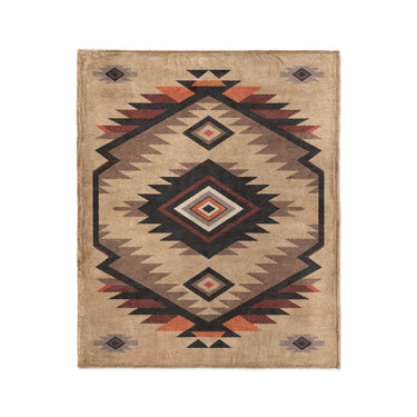 Chipola Brown in Medium (50" x 60") Size