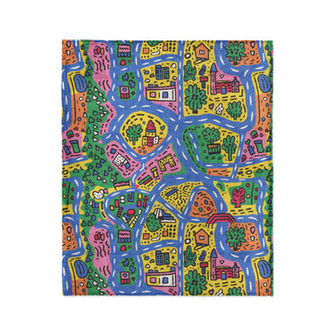 Kids Road Map in Medium (50" x 60") Size