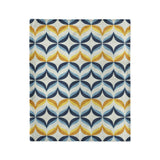 Jasper Blue & Gold in Medium (50" x 60") Size