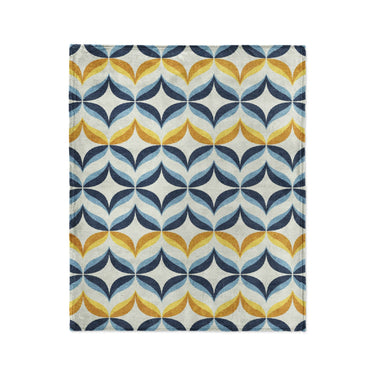 Jasper Blue & Gold in Medium (50" x 60") Size