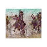 Thoroughbred Race for Blood in Medium (50" x 60") Size