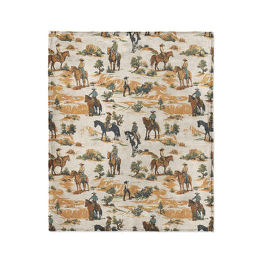 Desert Cowboys in Medium (50" x 60") Size