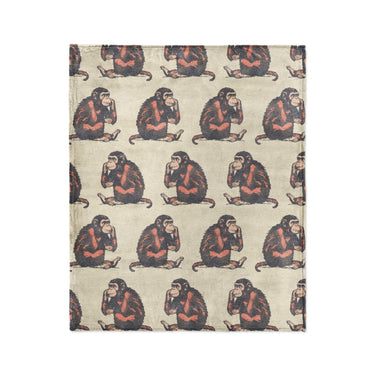 Thinking Chimps in Medium (50" x 60") Size