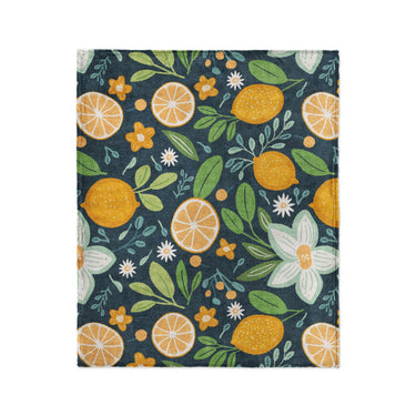 Lemon and Sage in Medium (50" x 60") Size