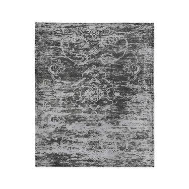 Bennett Charcoal & Grey in Medium (50" x 60") Size