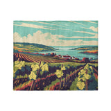 Finger Lakes Vineyard in Medium (50" x 60") Size