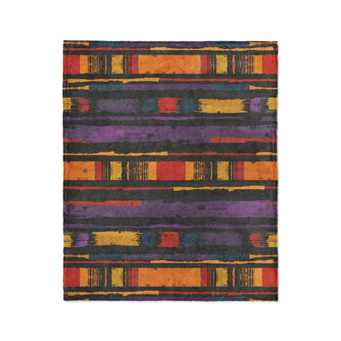 Ojai Purple & Yellow in Medium (50" x 60") Size