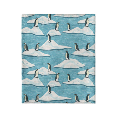 Arctic Penguins in Medium (50" x 60") Size