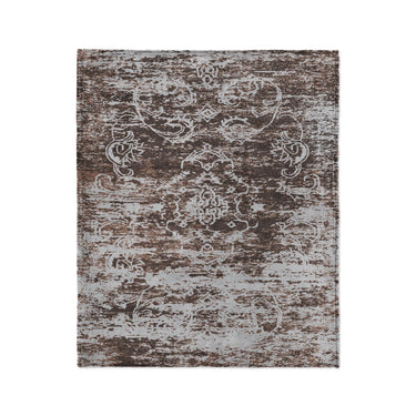 Bennett Brown & Grey in Medium (50" x 60") Size