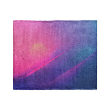 Siderays Blue & Pink in Medium (50" x 60") Size