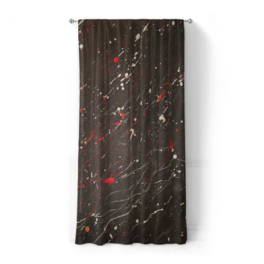 Edgar Red & Vintage Black in Standard (50" x 84") Size