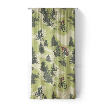 Mountain Bike Park in Standard (50" x 84") Size