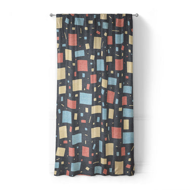 Geometric Confetti Twilight in Standard (50" x 84") Size