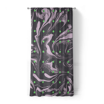 Acid Burn Purple & Green in Standard (50" x 84") Size