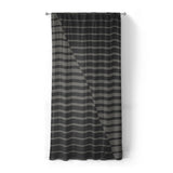 Euclid Black & Neutral Grey in Standard (50" x 84") Size