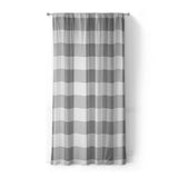 Buffalo Plaid Light Grey in Standard (50" x 84") Size