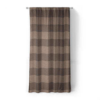 Buffalo Plaid Dark Cedar Brown in Standard (50" x 84") Size