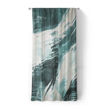 Emil Deep Teal in Standard (50" x 84") Size
