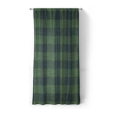 Buffalo Plaid Green Navy in Standard (50" x 84") Size