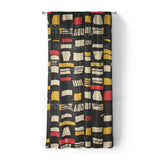 Milo Black Red & Yellow in Standard (50" x 84") Size