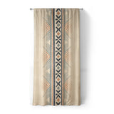 Loxcie Ivory & Blue in Standard (50" x 84") Size