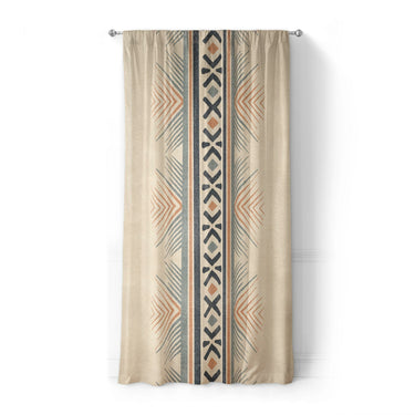 Loxcie Ivory & Blue in Standard (50" x 84") Size