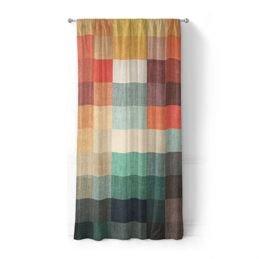 Polyphony Multicolor Earthtone in Standard (50" x 84") Size