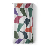 Twyla Checkered Multicolor in Standard (50" x 84") Size