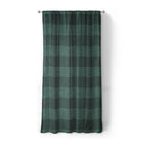 Buffalo Plaid Deep Teal in Standard (50" x 84") Size