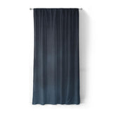 Keanu Watercolor Navy Blue Ombré in Standard (50" x 84") Size
