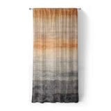 Ruidoso Navy & Burnt Orange in Standard (50" x 84") Size