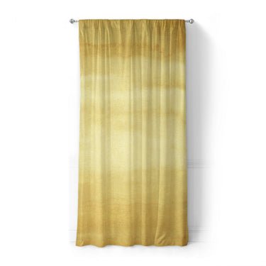 Jacinda Watercolor Yellow Ombre in Standard (50" x 84") Size